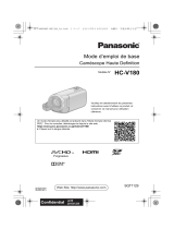 Panasonic HCV180EG Le manuel du propriétaire