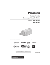 Panasonic HC V260 Le manuel du propriétaire