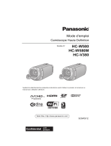 Panasonic HC W580 Le manuel du propriétaire