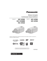 Panasonic HCV250EF Le manuel du propriétaire