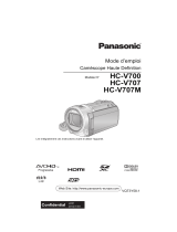 Panasonic HCV707EG Le manuel du propriétaire
