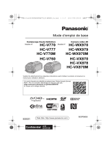 Panasonic HCWX970EG Le manuel du propriétaire