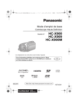 Panasonic HCX900EF Le manuel du propriétaire