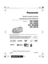 Panasonic HCX920EF Le manuel du propriétaire