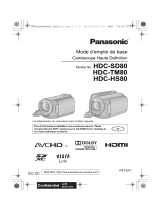 Panasonic HDCTM80EG Le manuel du propriétaire