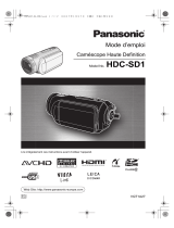 Panasonic HDC-SD1 Le manuel du propriétaire
