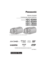 Panasonic HDCTM900EF Le manuel du propriétaire