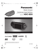 Panasonic hdc-sd5 Le manuel du propriétaire
