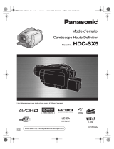 Panasonic HDC-SX5 Le manuel du propriétaire