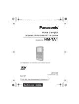 Panasonic HMTA1EG Le manuel du propriétaire