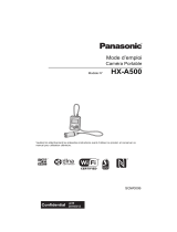 Panasonic HX A500 Le manuel du propriétaire