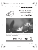 Panasonic PVGS65 Mode d'emploi