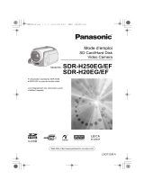 Panasonic SDRH20EF Le manuel du propriétaire