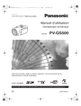 Panasonic PVGS500 Le manuel du propriétaire