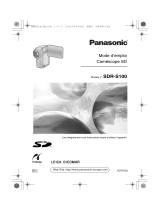 Panasonic SDR-S100EG Le manuel du propriétaire