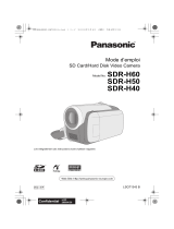 Panasonic SDR-H60 Le manuel du propriétaire