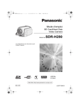 Panasonic SDR-H280 Le manuel du propriétaire