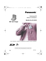 Panasonic SVAV25 Manuel utilisateur