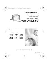 Panasonic VDRD160EG Le manuel du propriétaire