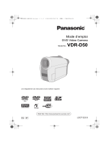 Panasonic VDR-D50 Le manuel du propriétaire