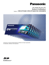 Panasonic VW-DTA30 Le manuel du propriétaire