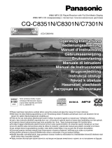 Panasonic CQ-C8301N Le manuel du propriétaire