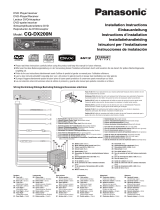 Panasonic CQDX200N Le manuel du propriétaire