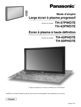 Panasonic TH50PHD7ES Le manuel du propriétaire