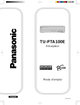 Panasonic TUPTA100E Mode d'emploi