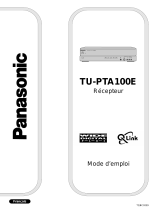 Panasonic TUPTA100ES Mode d'emploi