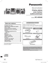 Panasonic SCAK640 Mode d'emploi