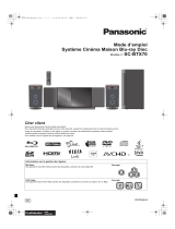 Panasonic SC-BTX70 Le manuel du propriétaire