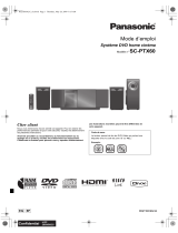 Panasonic SCPTX60 Le manuel du propriétaire