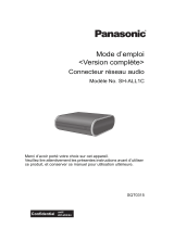 Panasonic SHALL1CEG Mode d'emploi