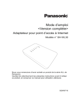Panasonic SHWL30EC Mode d'emploi