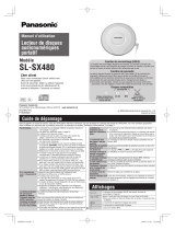Panasonic sl sx 480 Le manuel du propriétaire