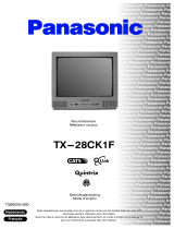 Panasonic TX28CK1F Le manuel du propriétaire