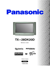 Panasonic TX28DK20D Le manuel du propriétaire