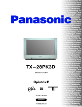 Panasonic TX-28PK3D Le manuel du propriétaire