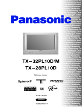 Panasonic TX32PL10DM Le manuel du propriétaire