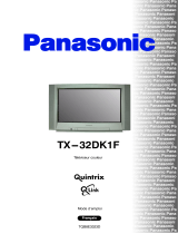 Panasonic TX-32DK1F Le manuel du propriétaire