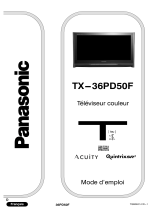 Panasonic TX-32PD50F Le manuel du propriétaire