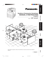 Panasonic DP1810 Le manuel du propriétaire