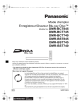 Panasonic DMRBCT745EG Le manuel du propriétaire