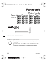 Panasonic DMR-BST850EG Le manuel du propriétaire
