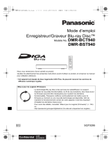 Panasonic DMR-BCT940EG Le manuel du propriétaire