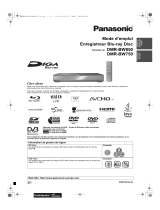 Panasonic DMRBW750 Le manuel du propriétaire