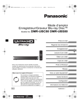 Panasonic DMRUBC80EG Mode d'emploi