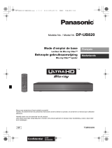 Panasonic DPUB820EF Mode d'emploi