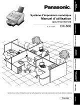 Panasonic DX600 Mode d'emploi